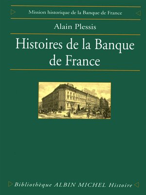 cover image of Histoires de la Banque de France